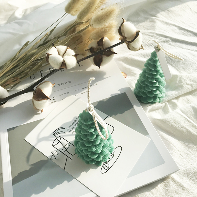 China Candle Vendor Christmas Scented Candle Tree With Customized