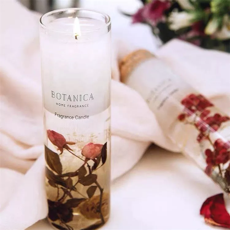 Dried Flowers candle best luxury scented candles uk - Caifede candles