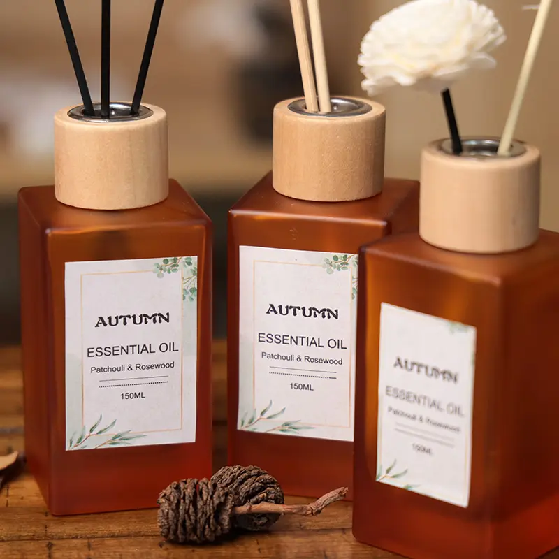 Autumn scented oil home fragrance reed diffuser