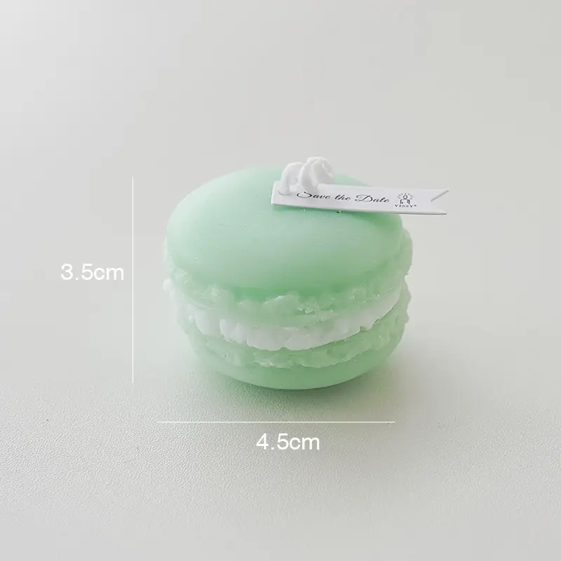 Aromatherapy Cute Macaron Shape Scented Home Candles UK